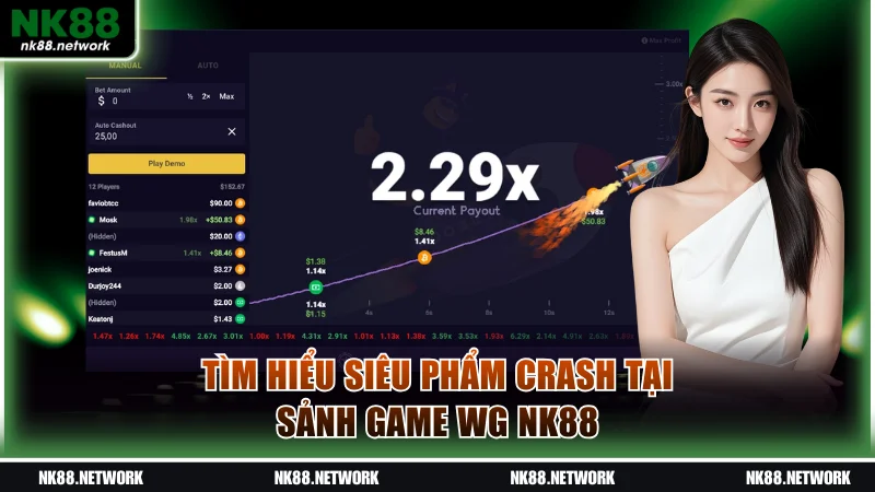 Tìm hiểu siêu phẩm Crash tại sảnh game WG NK88
