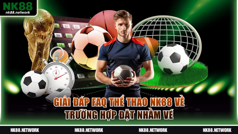 Giải đáp FAQ thể thao NK88 về trường hợp đặt nhầm vé